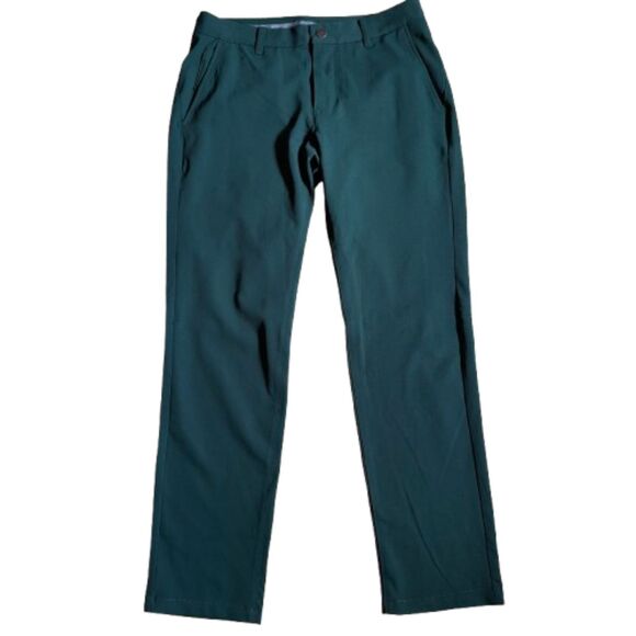 Bonobos Golf Justin Rose Highland Tour Pants Marine Blue Slim Trouser Size 30x30 - Picture 2 of 9